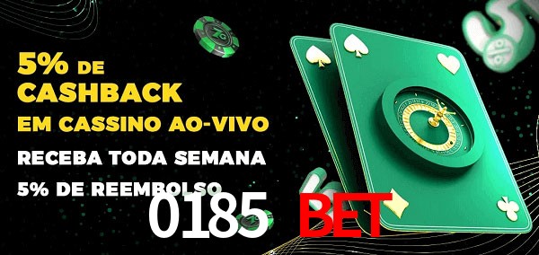 Promoções do cassino ao Vivo 0185 Bet